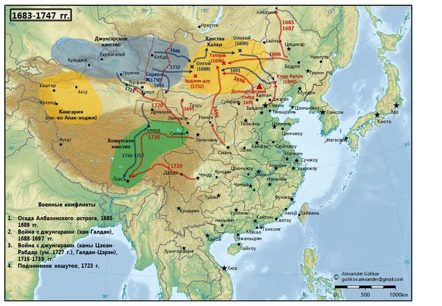 Войны Цинской империи во Внутренней Азии